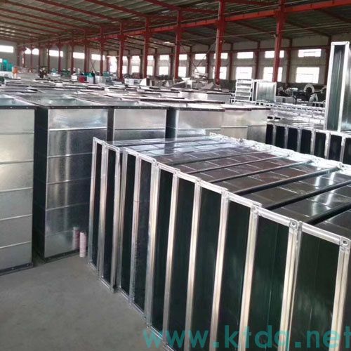 鍍鋅鐵皮通風管道@鍍鋅鐵皮通風管道批發價格@鍍鋅鐵皮通風管規格(圖2)